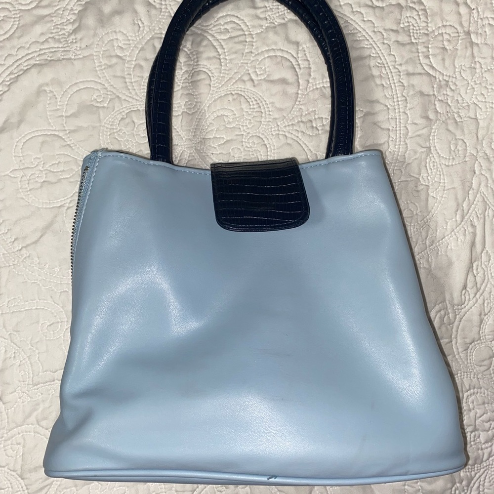 Reversible blue bag